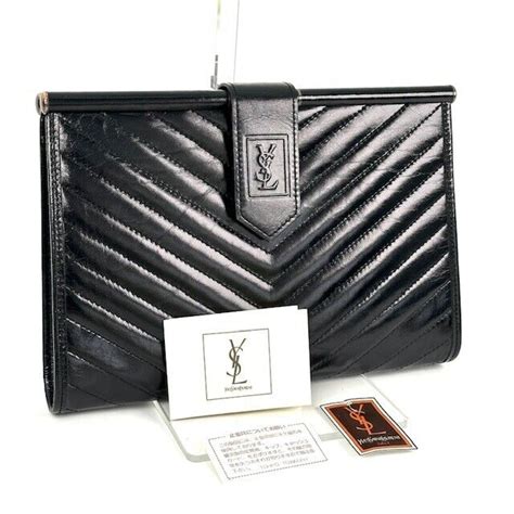 cross stones vintage cluch yves saint laurent|saint laurent handbags.